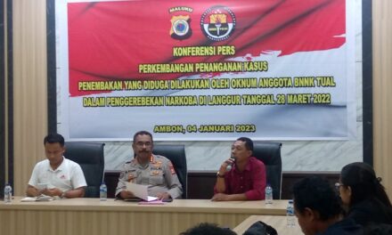 Polda Maluku Ungkap Fakta Kasus Penembakan OTK Dalam Transaksi Narkoba di Tual