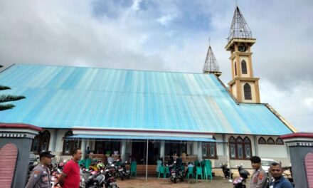 Polres Kepulauan Tanimbar amankan Misa Malam Paskah hingga Perayaan Paskah