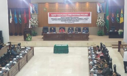 Fraksi Golkar Tolak  Ranperda LPJ APBD Maluku Tahun 2022